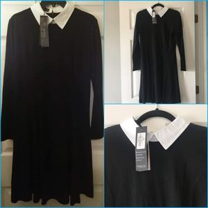 Peter pan collar dress